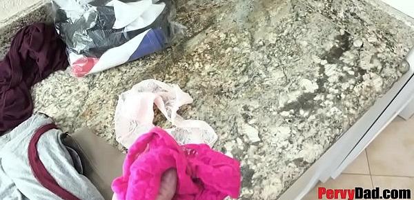  Panty Sniffer Daddy Caught and Fucked